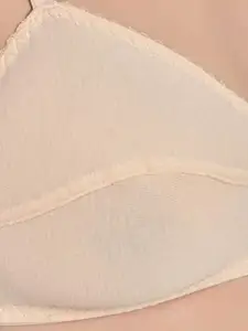 Aimly Pack Of 3 Cotton Medium Coverage Non-Padded Everyday Bra with Transparent Straps