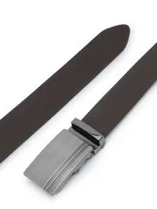 LOOPA Men Textured Leather Formal Belt