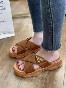 FABBMATE Girls Slip-On Flip Flops