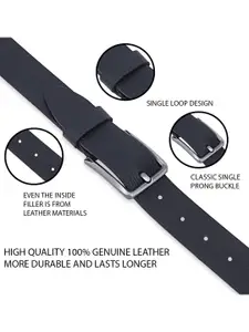 LOOPA Men Leather Formal Belt