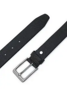 LOOPA Men Textured Leather Formal Belt