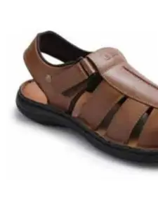 Lee Cooper Men Leather Comfort Sandals