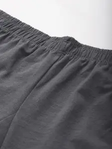 Jinfo Women Pack Of 2 Mid-Rise Skinny Fit Cycling Sports Shorts