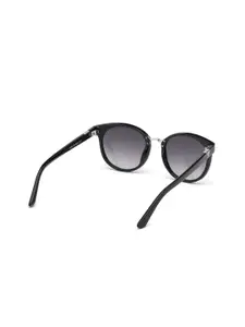 GUESS Men Round Sunglasses with UV Protected Lens GU7601 52 01B