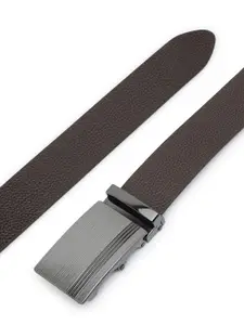 LOOPA Men Textured Leather Formal Belt