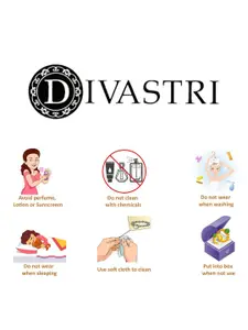 DIVASTRI Gold-Plated Beaded Circular Shaped Drop Earrings