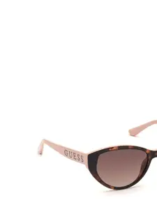 GUESS Women Cateye Sunglasses with UV Protected Lens GU7731 57 52F