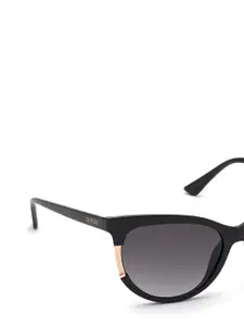 GUESS Women Cateye Sunglasses with UV Protected Lens GU7725 57 05B