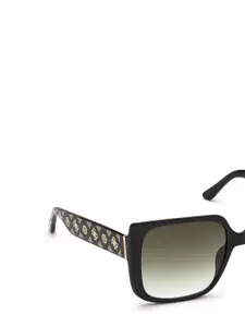 GUESS Women Square Sunglasses with UV Protected Lens GU7723 58 01P
