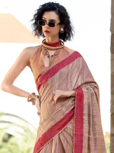 DEVATITHI Striped Zari Handloom Silk Saree