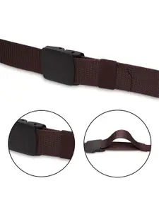 LOOPA Men Pack Of 2 Textured Belt