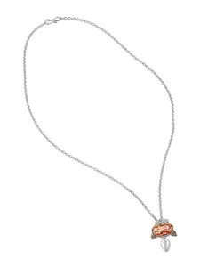 Mahi Simple and Elegant Tortoise-Style Pendant Chain
