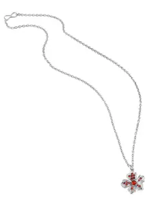 Mahi Small and Delicate Flower Pendant with Chain