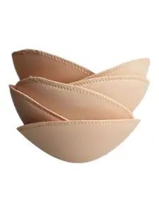 SECRETS BY ZEROKAATA Pack of 3 Reusable Round Breast Enhancer Bra Insert Pads for Women