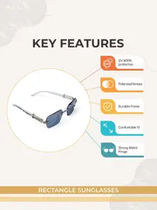 CHOKORE Men Rectangle Sunglasses with UV Protected Lens CHKSM_185