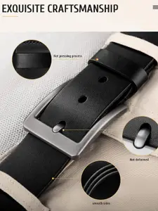 Azibo Men Leather Belt