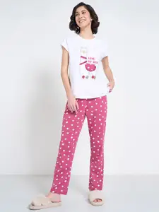 Dreamz by Pantaloons Women Printed Night suit