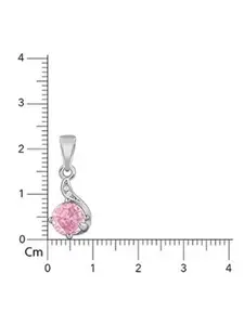 GIVA Silver-Plated Floral Pendants with Chains