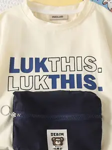 INCLUD Boys Printed T-shirt With Shorts