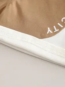 INCLUD Boys Colourblocked T-shirt With Flap Pocket And Shorts