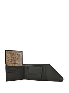 Provogue Men Textured Two Fold Wallet