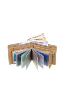 Provogue Men Textured Two Fold Wallet