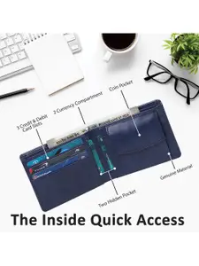 Provogue Men Checked Two Fold Wallet