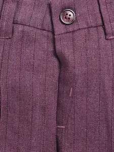 LITTLE COLLARS Boys Printed Shirt with Trousers