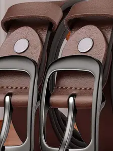 The Roadster Lifestyle Co. Set Of 2 Leather Formal Belts