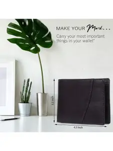 Provogue Men Flap Coin Pocket Two Fold Wallet