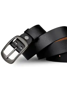 The Roadster Lifestyle Co. Men Set Of 2 Leather Formal Belts
