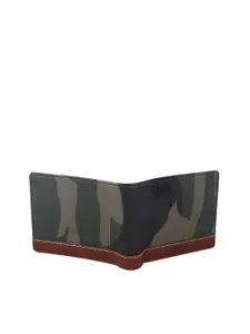 Provogue Men Printed Two Fold Wallet