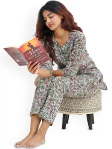 30 Looks Women Printed Night suit