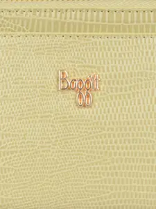 Baggit Women Textured PU Zip Around Wallet