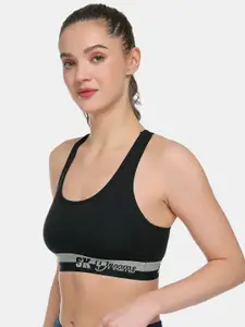 SKDREAMS Full Coverage Non Padded Seamless T-strap Training or Gym Shaper Sports Bra
