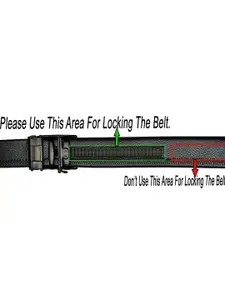 The Roadster Lifestyle Co. Men Set Of 2 Textured Belts