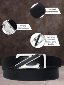 The Roadster Lifestyle Co Men Set Of 2 Textured Casual Belts