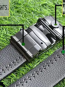 The Roadster Lifestyle Co Set Of 2 Textured Formal Belts