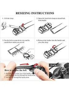 The Roadster Lifestyle Co. Men Pack Of 2 Textured Belts