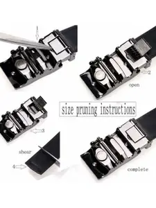 The Roadster Lifestyle Co Men Pack Of 2 Textured Formal Belts