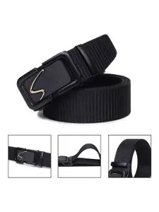 The Roadster Lifestyle Co. Men Pack Of 2 Textured Formal Belts