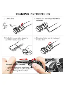 The Roadster Lifestyle Co. Men Set Of 2 Textured Belts
