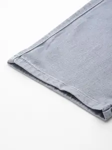 BAESD Women Comfort Crinkle Relaxed Fit Clean Look Cargo Styles Cotton Jeans