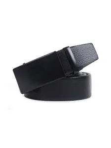 The Roadster Lifestyle Co Men Pack Of 2 Textured Formal Belts