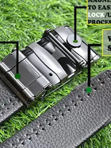 The Roadster Lifestyle Co Set Of 2 Textured Formal Belts