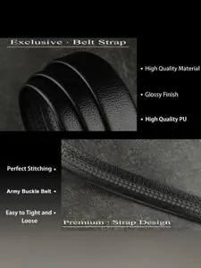 The Roadster Lifestyle Co Set Of 2 Textured Formal Belts