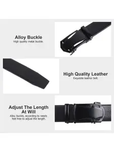 The Roadster Lifestyle Co Set Of 2 Textured Formal Belts