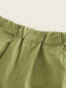 INCLUD Boys Printed Round Neck T-shirt With Shorts