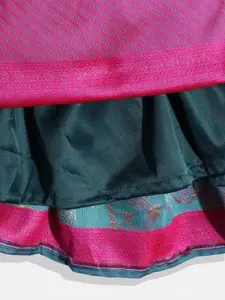 BAESD Girls Ready to Wear Woven Design Silk Lehenga Choli
