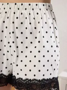 Trendyol Women Printed Pure Cotton Night suit